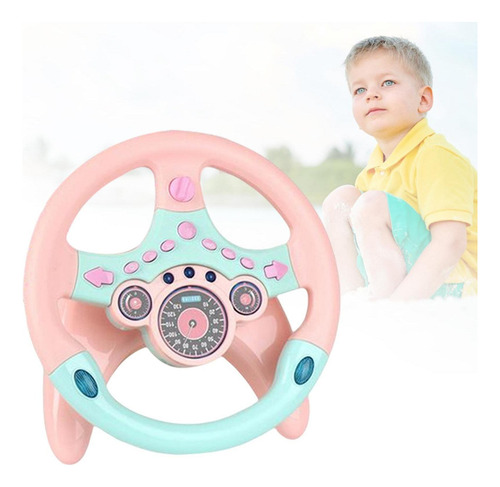 Volante De Simulación Para Niños, Volante Portátil Con
