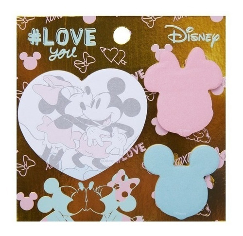 Notas Adhesivas Mooving Linea Mickey & Minnie 