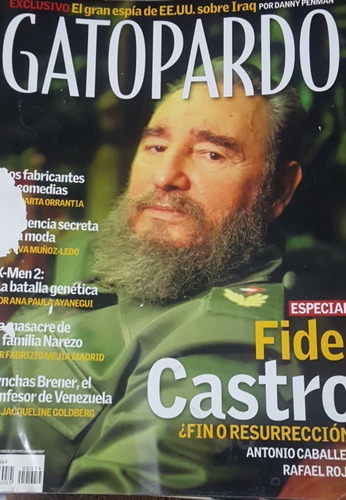 Revista Gatopardo Fidel Castro Numero 34