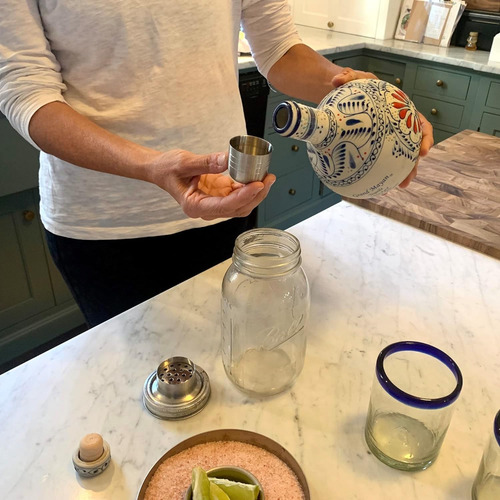 Mason Jar - Tapa Para Coctelera De Boca Regular, Acero Inoxi