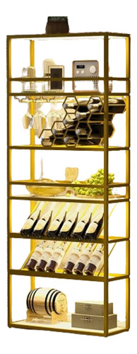 Estante Para Botellas De Vino Con Luz Led