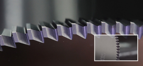 Imagen 3 de 7 de Fresa Copiadora Llaves 60x7,3x12,7 40° Tungsteno Raise P-986