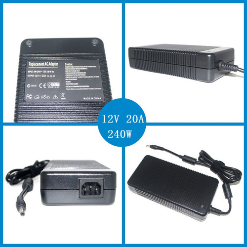 Cargador Adaptador De Corriente Alterna De 12 V, 20 A Y 240