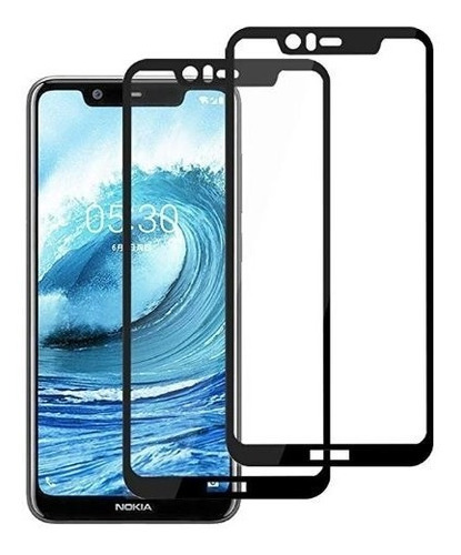Vidrio Templado Real Nokia 5.1 Plus X Dos Unidades Excelente