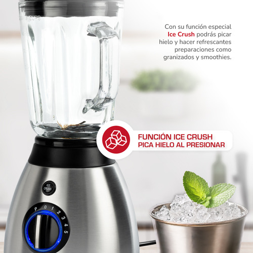 Licuadora 1,5 Lts. Th-510vi Color Gris