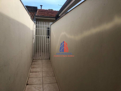 Imagem 9 de 10 de Casa Com 1 Dormitório Para Alugar, 46 M² Por R$ 800/mês - Vila Bertini - Americana/sp - Ca1637