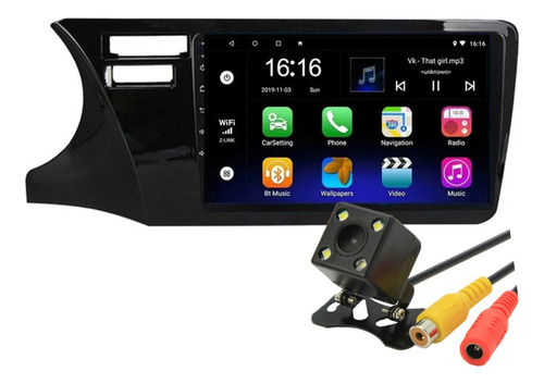 Autoestereo Android Carplay Honda City 2014-2019 Mas Camara