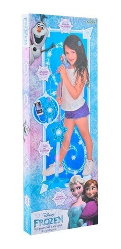 Microfono Frozen Karaoke Disney Original Ditoys 2332