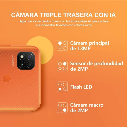 Xiaomi Redmi 9c 3gb 64gb Color Azul