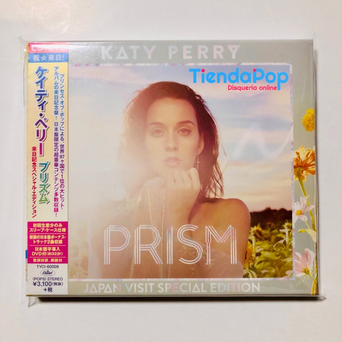 Katy Perry Prism Japan Visit Special Edition Cd Dvd 18 Temas