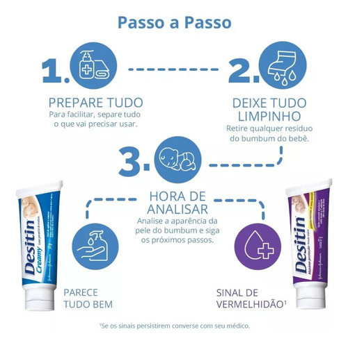 Creme Preventivo De Assaduras Desitin Creamy 57g
