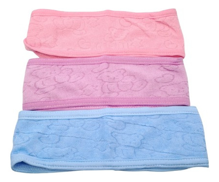 Cintillo Spa Para Maquillaje Set De 3 Unds
