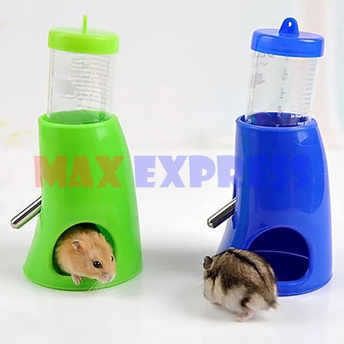 Imagen 2 de 2 de Soporte Con Bebedero Carno Para Hamster Jerbo Ratón Cod. 257