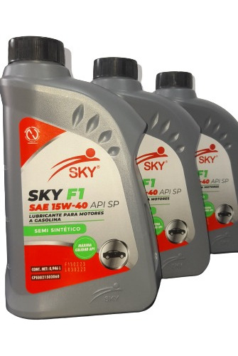 Aceite Sky 15w40 Semisintetico