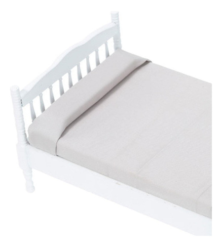 Mini Cama De Bonecas Em Escala 1:12 Para Brincar De