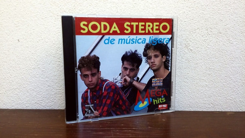 Soda Stereo - De Musica Ligera * Cd Impecable * Mega Hits 