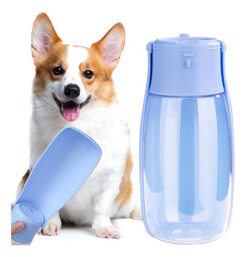 Avelora Botella De Agua Plegable Para Perros, Dispensador De