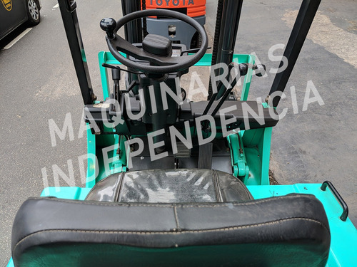 Autoelevador Eléctrico Mitsubishi 1500 Kg 3 Mts Bateria Nuev