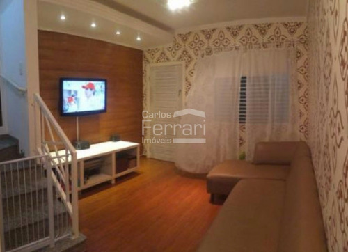 Sobrado Em Condomínio Fechado - Santana 2 Suites E 2 Vagas - Cf26597