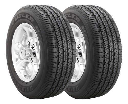 Paquete 2 Llantas 255/70 R17 Bridgestone Dueler Ht 684 Ii 110s Equipo Original Msi