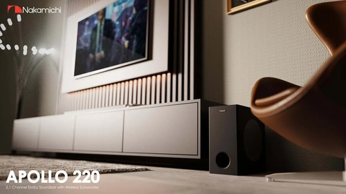 Nakamichi Apollo 220 Barra De Sonido 2.1 Bluetooh