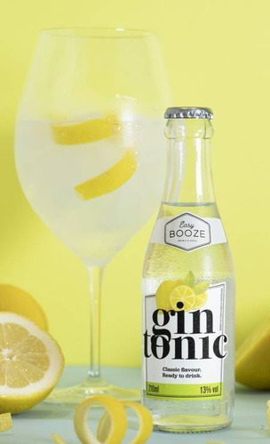 Imagem 2 de 4 de 6x Drink Pronto Easy Booze Gin+tonica 200ml