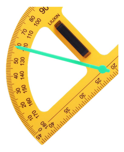 Régua Geométrica Matemática De Grande Transferidor