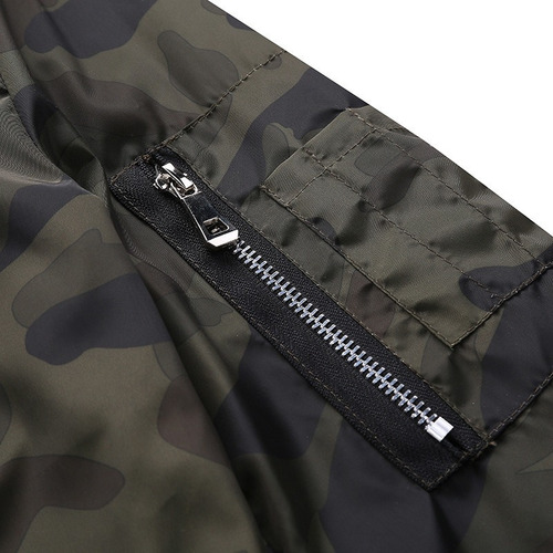 Chamarra Bomber Para Hombre Abrigo Deportivo Casual