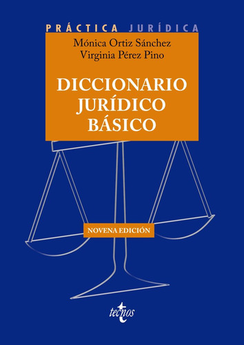 Libro Diccionario Juridico Basico - Ortiz Sanchez, Monica