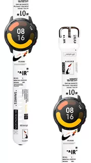 Correa Compatible Con Xiaomi Watch S1 Active Nike Air Blanco