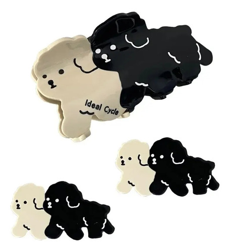 Clipe De Cabelo Para Cães Clipe De Acrílico Creme Para Tub