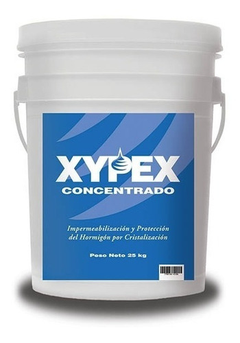 Xypex Concentrado, Tecnologia Por Cristalizacion X 25 Kgs