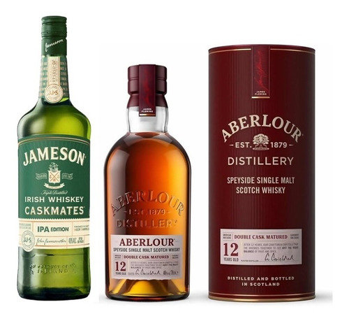 Whiskey Jameson Ipa Ed. I+l Whisky Aberlour * 12 Años* !