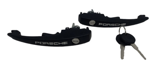 Set De Manijas Exteriores Negras Porsche Para Vocho 74-04