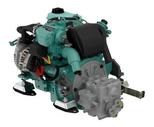 Motor Diesel Veleiro Volvo Penta D1 20hp Com Reversor