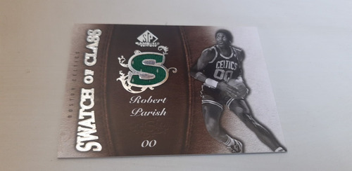 2007 Sp Game Robert Parish Swatch Class Game-used Jersey