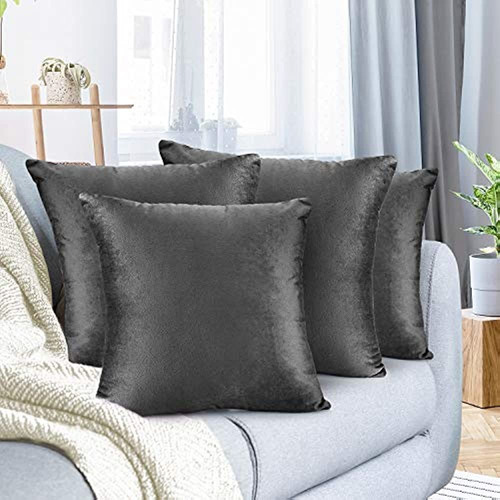 Nestl Throw Pillow Covers, Cozy Velvet Decorativo Outdoor Pi