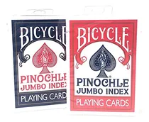Comprar Juego De Cartas Bicycle Pinochle Jumbo Index, 2 Barajas