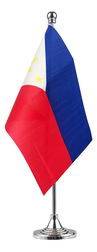 Bandera De Escritorio Gentlegirl, País Filipinas, 20.8x14 Cm