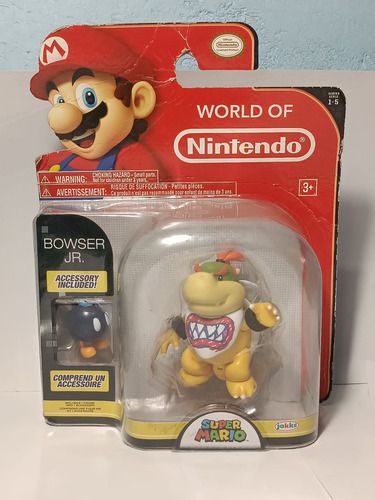 Figura Broser Jr / Mario Bros / Nintendo / Coleccionable (Usado)