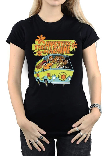 Playera  Dama Scooby Doo Mistery Machine Mod2 