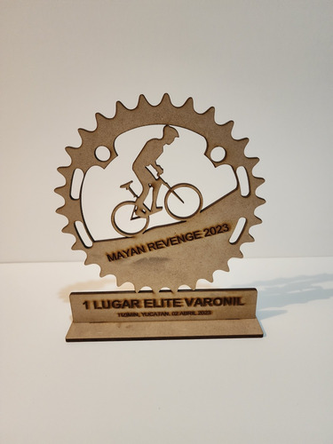 15 Trofeos En Mdf De 3 Mm 15 X 15 Cm