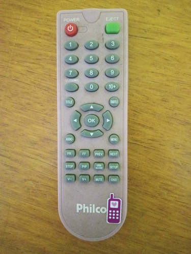 Dvd Philco Ph148r2 Rosa - Usado Com Defeito Na Transmissão