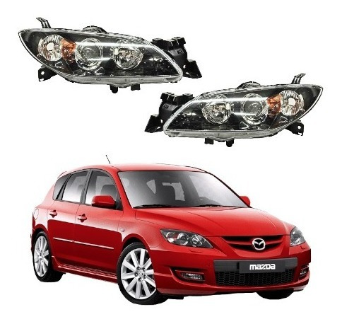 Par Faros Mazda 3 2004 2005 2006 2007 2008 2009 Sedan 4p