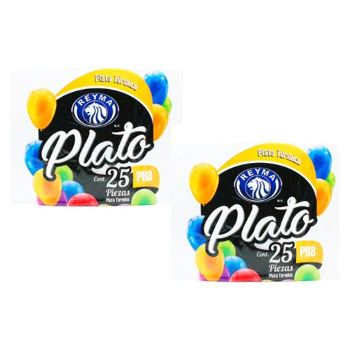 Plato Térmico Reyma Ph8 Pozolero 50 Piezas
