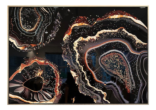 Cuadro Decorativo Abstracto Grande Moderno De Interior