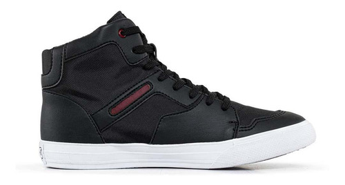 Imagen 4 de 8 de Tenis Flandes Negro Para Hombre Croydon