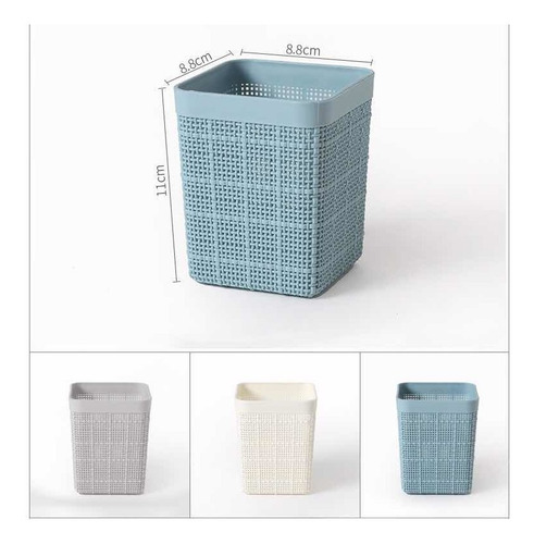 Set De 3 Porta Lápices, Organizadores Para Escritorio