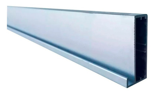 Perfil Aluminio Anodizado Mate Para Puerta De Vidrio De 7mm