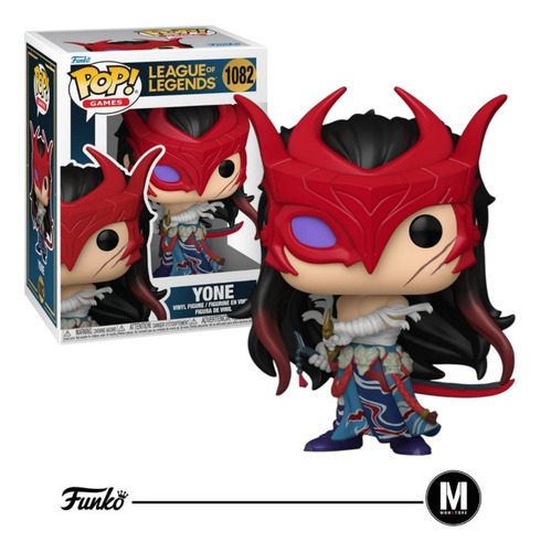 Funko Pop Akali, Jhin & Yone League Of Legends Set De 3